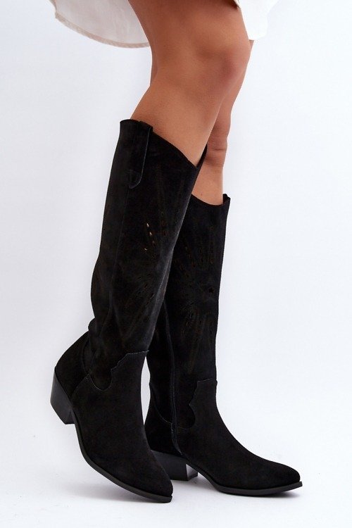 Bottes ajourées – Step in style
