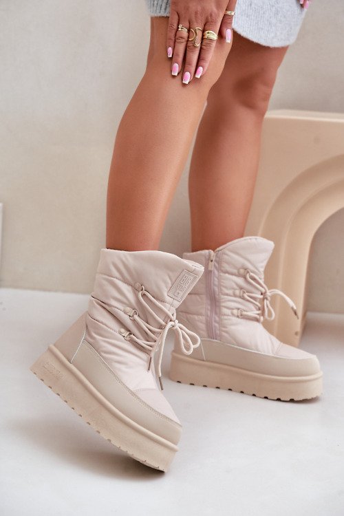 bottes de neige – Step in style