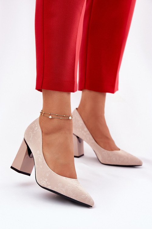 Escarpins talon large – Step in style