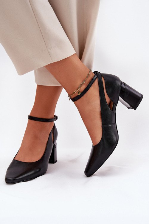 Escarpins talon large – Step in style