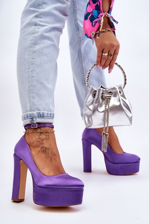 Escarpins talon large Step in style
